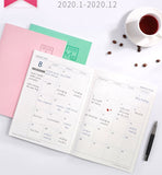 2020 Year Monthly Goal Planner with Personal Agenda & Dairy.