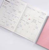 2020 Year Monthly Goal Planner with Personal Agenda & Dairy.