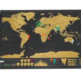 Scratch Off  World Map for Travellers