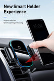 Auto Sensor Holder and Qi Wireless Charge for Car