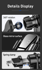 Auto Sensor Holder and Qi Wireless Charge for Car