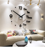 2020 Modern Wall Clock 3D Sticker