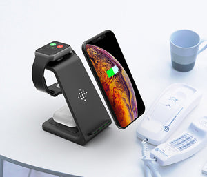 3 in 1 Qi Wireless Charger