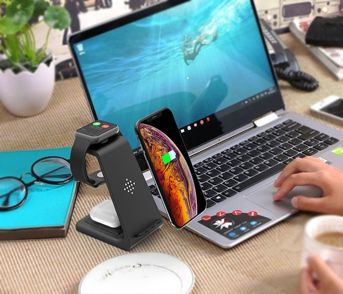 3 in 1 Qi Wireless Charger