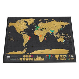 Scratch Off  World Map for Travellers