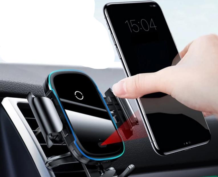 Auto Sensor Holder and Qi Wireless Charge for Car