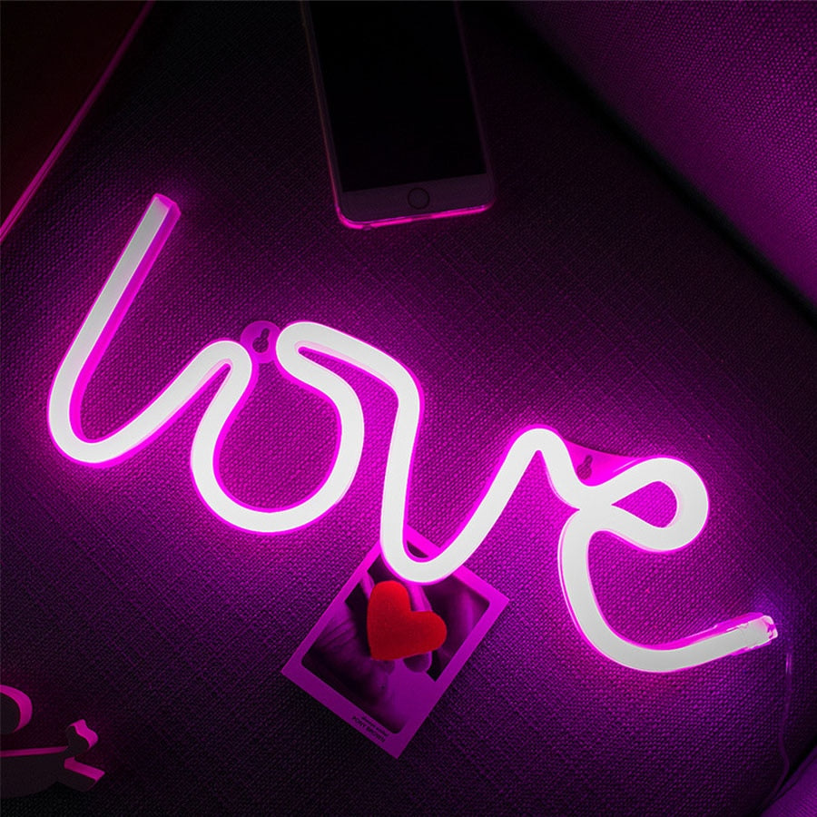 Decorative Neon LED Lights with Charging