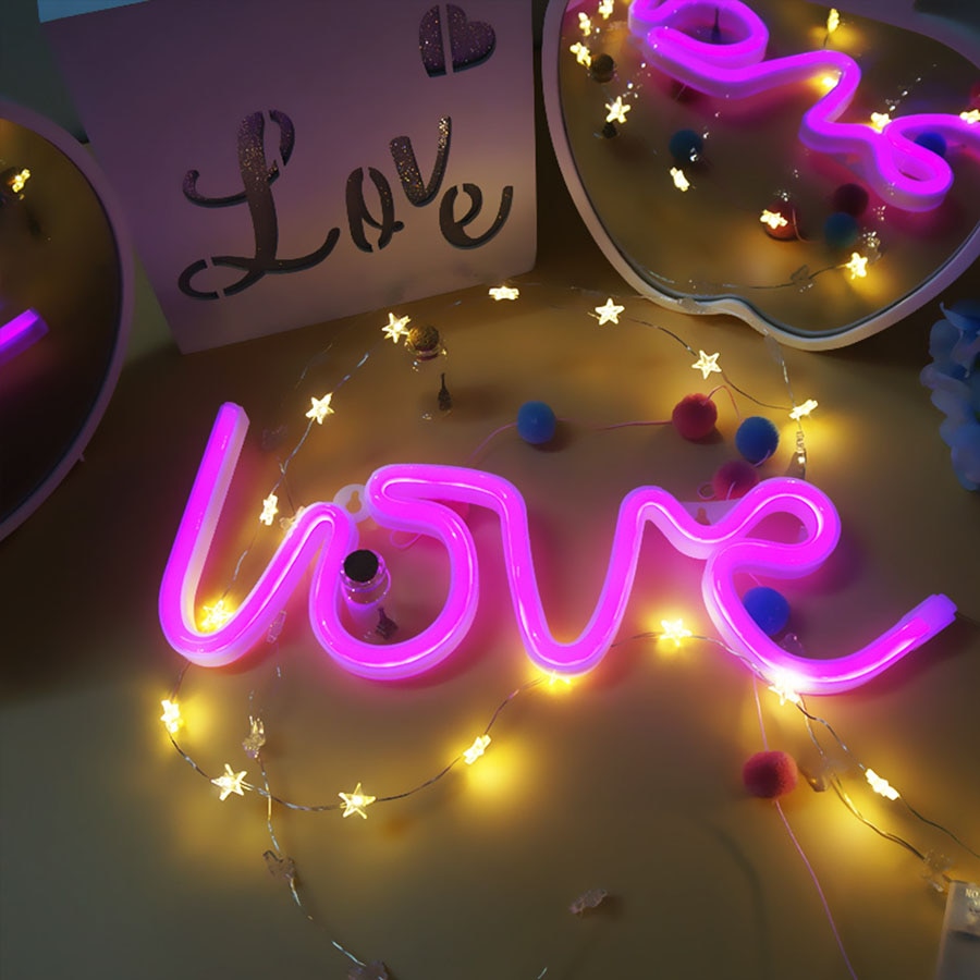 Decorative Neon LED Lights with Charging